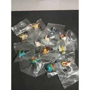 12‎ Vintage 1999 Pokémon BP Banpresto 1" Minifigures